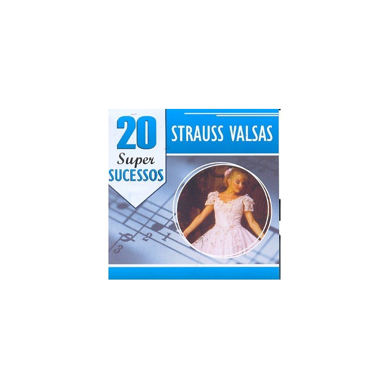 Cd 20 Super Sucessos Strauss Valsas