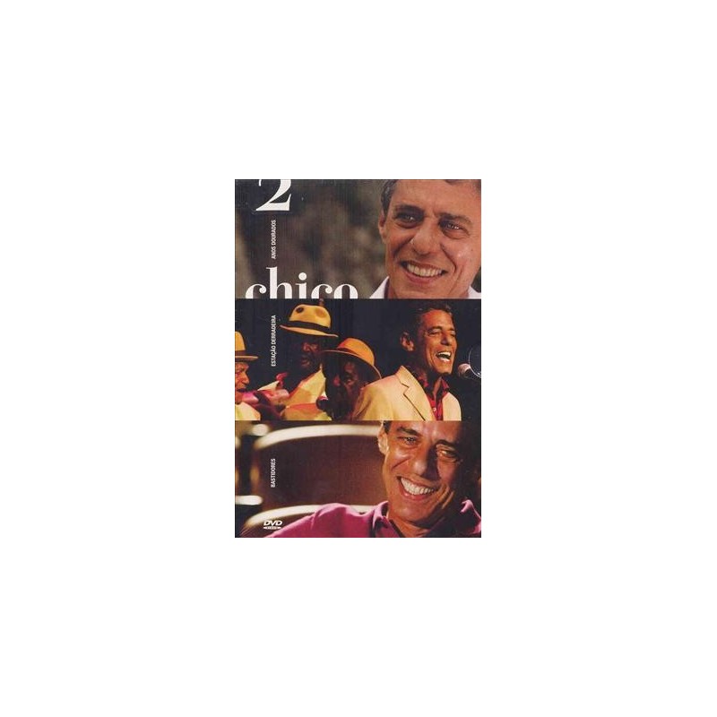 Chico Buarque - Box Set [3 Dvd's] Vol. 2 - Anos Dourados / Estação Derradeira / Bastidores
