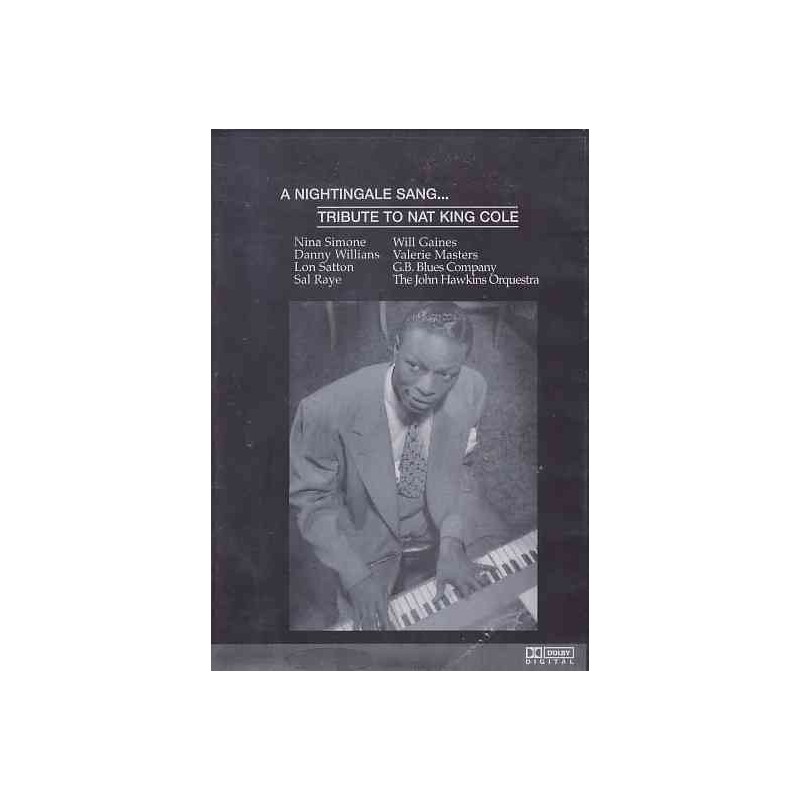 Dvd A Nightngale Sang-tribute To Nat K. Cole
