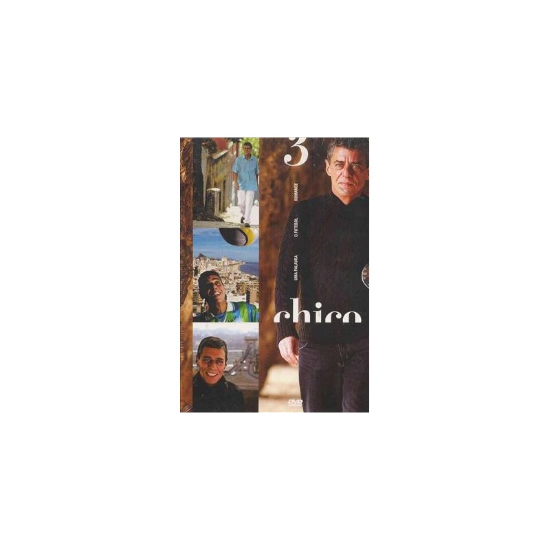 Chico Buarque - Box Set [3 Dvd's] Vol. 3 - Romance / O Futebol / Uma Palavra