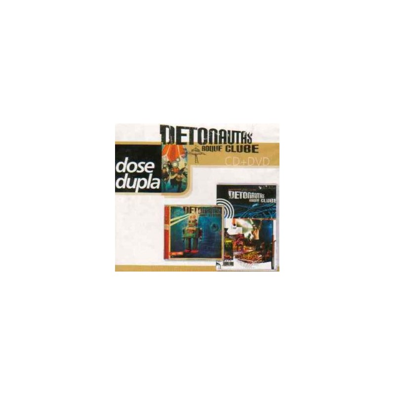 Detonautas Roque Clube Cd + Dvd