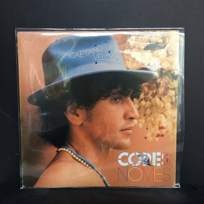 Lp Caetano Veloso - cores Nomes