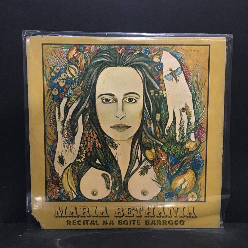 Lp Maria Bethânia - recital Na Boate Barroco