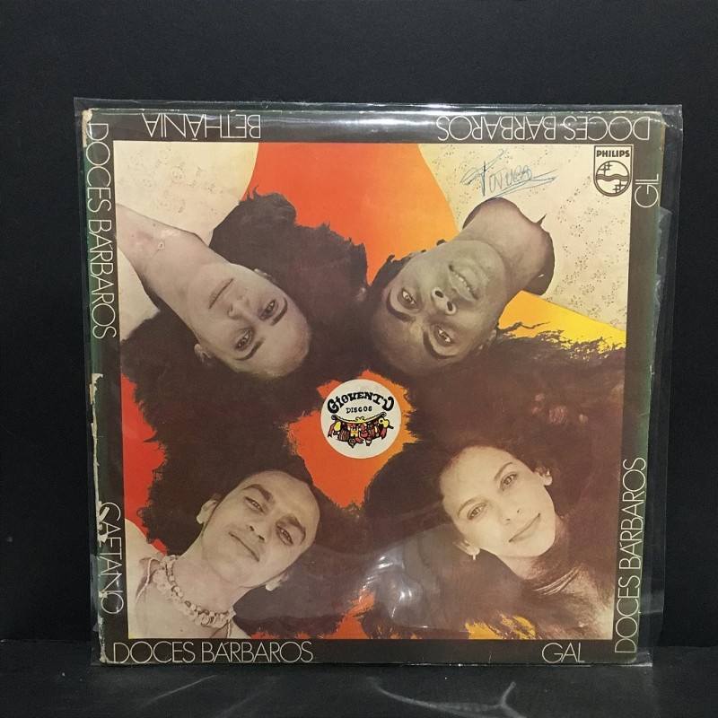 Lp Doces Bárbaros Caetano Veloso Gilberto Gil Gal Costa Maria Bethânia