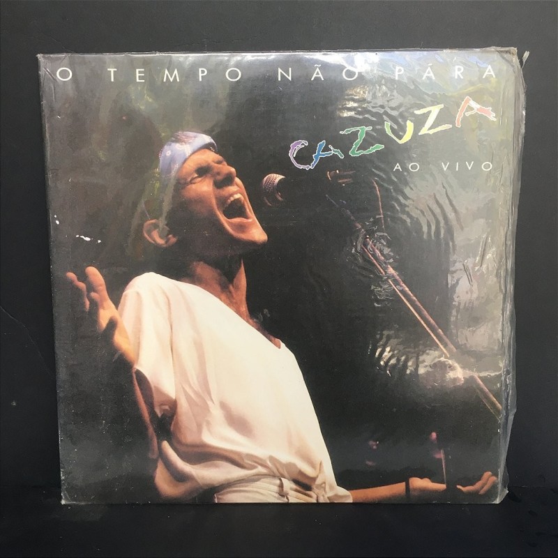 Lp Cazuza O Tempo Não Pára Ao Vivo