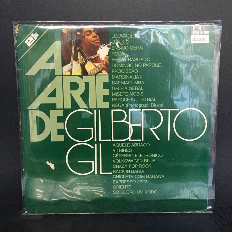 Lp Gilberto Gil A Arte De Gilberto Gil