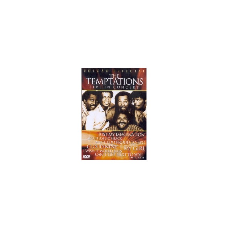 THE TEMPTATIONS - LIVE IN CONCERT